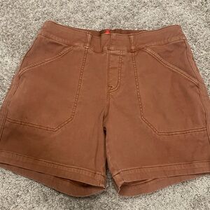 Spanx stretch twill shorts